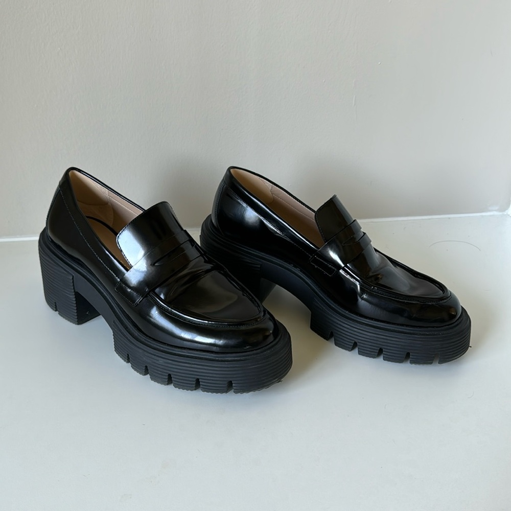 Brand new Stuart Weitzman SoHo Black Loafers